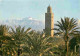 Maroc - Marrakech - Koutoubia Et Le Grand Atlas - Carte Neuve - CPM - Voir Scans Recto-Verso - Marrakesh