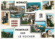 Monaco - Multivues - Blasons - Carte Neuve - CPM - Voir Scans Recto-Verso - Panoramic Views