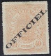 Luxembourg - Luxemburg - Timbres -  1875   40c.   Officiel   MH*     Certifié   Michel 8 IA   VC. 250,- - 1859-1880 Wapenschild