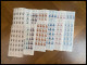 ** 1957-1964, POSTE: Stock De Feuilles Ou Fragments Ensemble Très Complet Et Equilibré Dont Séries Hommes Célèbres, 100F - Full Sheets