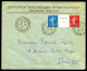 O N°242A, Expo De Strasbourg, Paire Avec Intervalle Sur Lettre De L'Expo Du 12.6.27 Pour Paris. SUP (certificat)  Qualit - 1921-1960: Modern Period