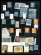 Delcampe - O 1849-1900: Entre Les N°1 Et 106 (sauf Bordeaux), Collection Par Multiples Dont Oblitérations, Variétés, Bandes, Blocs, - Sammlungen