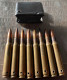 Delcampe - Garand 30.06 Ww2. 39-45. Un Clip De 8 Cartouches 30-06 Pour Garand M1. L C 42. Neutralisé. 100% Ww2. - Decotatieve Wapens