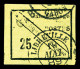 O N°15, 25c Noir Sur Vert De 1889, Grandes Marges, SUP (signé Calves/certificat)  Qualité: Oblitéré  Cote: 1350 Euros - Gebruikt