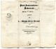 PRUSSE - 04.11.1856 - Post-Insinuations-Dokument - BIBRA Nach ECKARTSBERGA (voir Description) - Cartas & Documentos