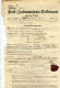 PRUSSE - 04.11.1856 - Post-Insinuations-Dokument - BIBRA Nach ECKARTSBERGA (voir Description) - Storia Postale