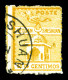 O N°149, 25c Jaune. SUPERBE. R.R. (signé Brun/certificats)  Qualité: Oblitéré  Cote: 2650 Euros - Locals & Carriers