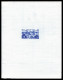 (*) N°11/17, Série Tchad Au Rhin: Ensemble De 7 épreuves D'Artiste En Bleu Outremer Sur Papier Filigrané (17x 21,5 Cm),  - Ongebruikt
