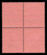 ** N°40, 80 Pfennig Surchargé 'TOGO Anglo-French Occupation' En Bloc De Quatre, Fraîcheur Postale. SUP (certificat)  Qua - Unused Stamps