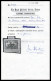 O N°41, 1 Mark Carmin Obl Càd De Lome Le 30.9.1914 Sur Son Support, Tirage 100 Exemplaires. SUP. R. (certificats)  Quali - Used Stamps