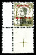 ** N°50a, 2/5 Sur 1c Brun-olive: Double Surcharge, Coin De Feuille. SUP (certificat)  Qualité: **  Cote: 390 Euros - Unused Stamps