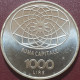 Italy 1000 Lira, 1970 KM101 Roman Capital Of Italy 100 (AG 0.835) - Andere & Zonder Classificatie