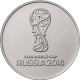 Russia 25 Rubles, 2018 Logo UC160 - Russia