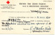 GRANDE-BRETAGNE.1951. "BRITISH RED CROSS SOCIETY".  CARTE BRCS.Form R1.pour SUISSE. - Croce Rossa