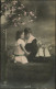 JEUNES FILLE/GARCON 1908 "Pose Tendresse En Scène" - Scenes & Landscapes