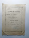 1892 Première Place En Etude Lycée De VESOUL (Haute-Saône 70) élève RAPENNE - Diploma & School Reports