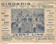 CA / Vintage / Programme CINEMA GIRONDIN Bordeaux JENNY LIND 1932 Grace MOORE - Programmes