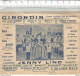 CA / Vintage / Programme CINEMA GIRONDIN Bordeaux JENNY LIND 1932 Grace MOORE - Programme