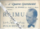 Bb // Vintage // Old French Movie Program / Programme Cinema RAIMU Secret Polichinelle / MAYERLING Daniele DARIEUX - Programmes