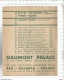 XW // Vintage / Old French CINEMA Program 1935 // Programme Cinéma GAUMONT Palace Pension Mimosas - Programas