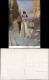 Künstlerkarte Künstler H. Benesch "Der Abschied" Art Postcard 1910 - 1900-1949