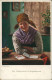 Künstlerkarte "Der Feldpostbrief" Künstler E. Rau Pinx. Art Postcard 1915 - Personen
