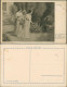 Künstlerkarte "Sein Lieblingsplätzchen" Künstler Fr. Rösler, Art Postcard 1910 - Personen