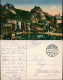 Ansichtskarte Idar-Oberstein Flusspartie 1918 - Idar Oberstein