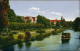 Ansichtskarte Bad Kissingen Saalepartie - Villen - Boot 1922 - Bad Kissingen