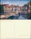 Ansichtskarte Tübingen Partie An Der Eberhardtbrücke - Umzug 1913 - Tuebingen