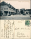 Ansichtskarte Arnstadt Markt, Geschäfte - Bismarckbrunnen 1915 - Arnstadt