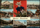 Garmisch-Partenkirchen Mehrbild-AK Mit Umland Bzw. Stadtteilansichten 1965 - Garmisch-Partenkirchen