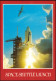Ansichtskarte  SPACE SHUTTLE LAUNCH NASA Raumfahrt Raketen-Start 1985 - Ruimtevaart