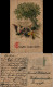Ansichtskarte  Kastanienbaum - Patriotika - Einigkeit Macht Stark 1916 - War 1914-18