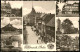 Ansichtskarte Pößneck Mehrbild: Straßen, Umland, Markt 1957 - Pössneck