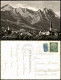 Ansichtskarte Garmisch-Partenkirchen Stadt Mit Bergpanorama 1954 - Garmisch-Partenkirchen