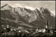 Ansichtskarte Garmisch-Partenkirchen Stadt Mit Bergpanorama 1954 - Garmisch-Partenkirchen