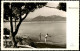 Chiemsee Chiemseestrand - Angler 1957  Gel. Landpoststempel ü. Traunstein - Chiemgauer Alpen