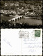 Ansichtskarte Heidelberg Panorama-Blick Vom Philosophenweg 1957 - Heidelberg