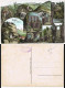 Ansichtskarte Oybin Mehrbildkarte Diverse Color Ansichten 1910 - Oybin