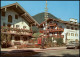 Ansichtskarte Ruhpolding Dorfplatz U. Maibaum 1978 - Ruhpolding