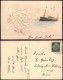 Ansichtskarte  Künstlerkarten - Handgefertigt Rose Dampfer 1938 - 1900-1949