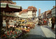 Ansichtskarte Göttingen Blumenmarkt Am Gänselieselbrunnen 1970 - Goettingen