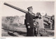 CANON DE 76/40  ET OFFICIER  ARMEE ITALIENNE PHOTO ORIGINALE  9 X 6 CM - War, Military