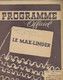 Bb // Vintage // Old French Movie Program / Programme Cinema MAX-LINDER // Dr JEKYLL Et Mr HYDE Fleming TRACY Bergman - Programmi