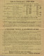 CARTE DE VISITE DOUBLE / HUITRES SAINES - ELEVAGES DES PARCS FERMES DE BALARUC LES BAINS - Cartes De Visite