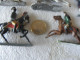 5 Vintage Soldat En Plomb - Tin Soldiers