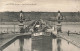 FRANCE - Briare (Loiret) - Vue Sur Le Pont Canal (Vu De Face)  - Bateau - Animé - Carte Postale Ancienne - Briare
