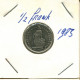 1/2 FRANC 1983 SCHWEIZ SWITZERLAND Münze #AY037.3.D.A - Andere & Zonder Classificatie