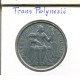 5 FRANCS 1977 POLINESIA FRENCH POLYNESIA Colonial Moneda #AM505.E.A - Polynésie Française